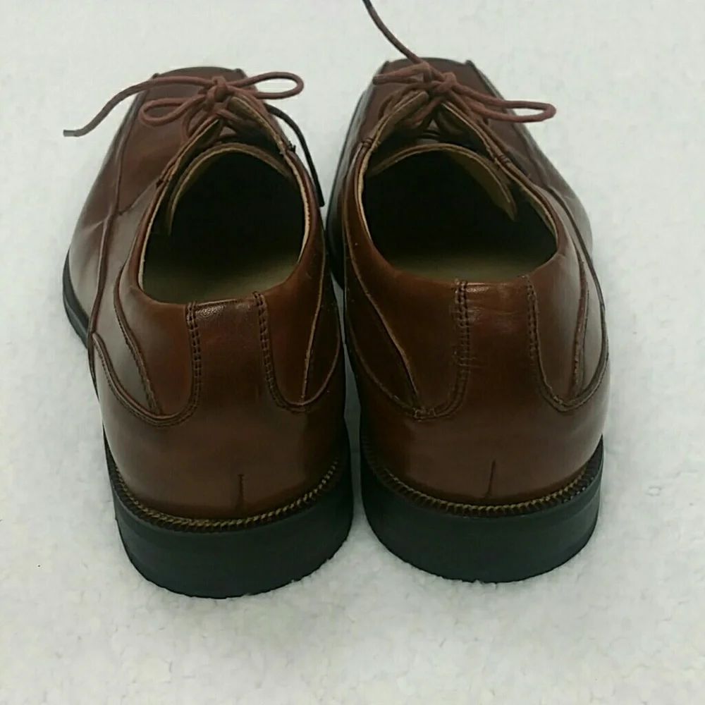Florsheim Oxford Brown Leather Dress Shoes size 10 3E